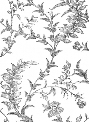 ModernAnimal And Plant Pattern Wallpaper