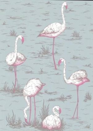 ModernAnimal And Plant Pattern Wallpaper