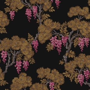 ModernAnimal And Plant Pattern Wallpaper