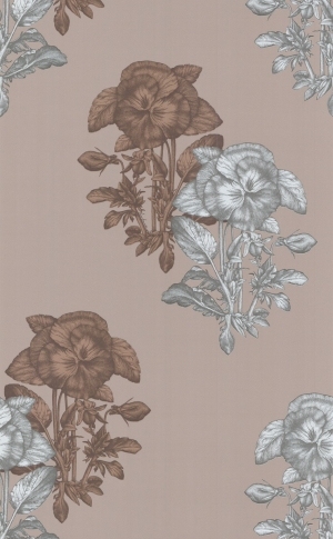 ModernAnimal And Plant Pattern Wallpaper