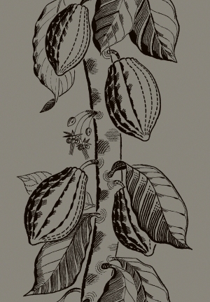 ModernAnimal And Plant Pattern Wallpaper