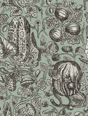 ModernAnimal And Plant Pattern Wallpaper