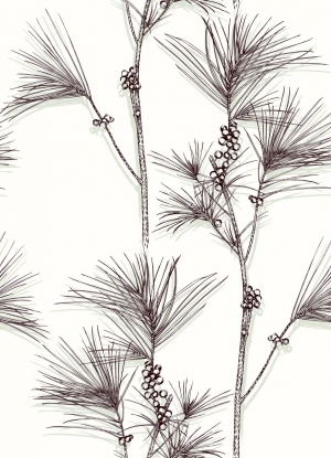 ModernAnimal And Plant Pattern Wallpaper