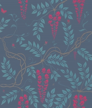 ModernAnimal And Plant Pattern Wallpaper