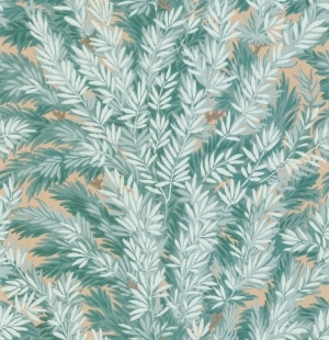 ModernAnimal And Plant Pattern Wallpaper
