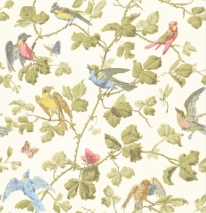 ModernAnimal And Plant Pattern Wallpaper