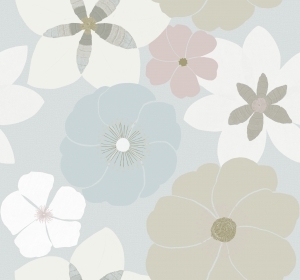 ModernAnimal And Plant Pattern Wallpaper