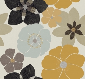 ModernAnimal And Plant Pattern Wallpaper