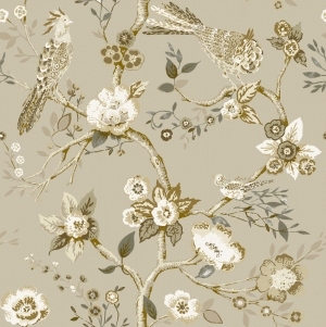 ModernAnimal And Plant Pattern Wallpaper