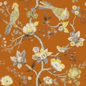 ModernAnimal And Plant Pattern Wallpaper