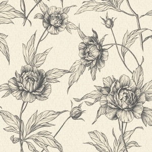 ModernAnimal And Plant Pattern Wallpaper