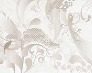 ModernAnimal And Plant Pattern Wallpaper