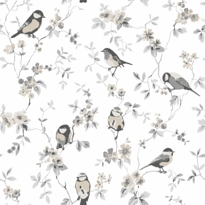 ModernAnimal And Plant Pattern Wallpaper