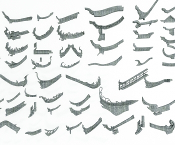 Chinese Style Building Component-ID:686575892