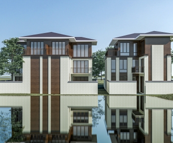 New Chinese Style Detached Villa-ID:440373908