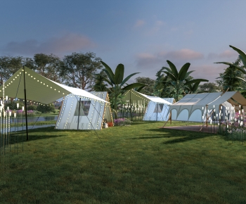 Modern Park Landscape-ID:563827991