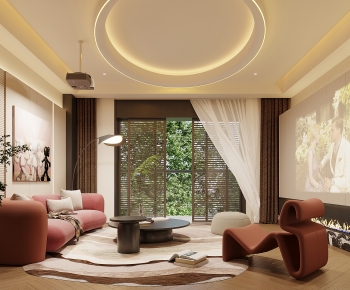 Modern A Living Room-ID:158241992