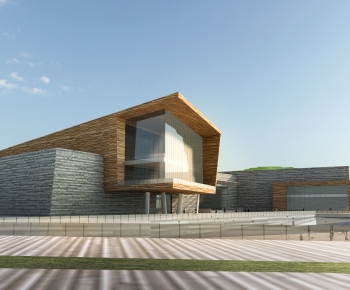 Modern Architecture Of Artistic Style-ID:152451996