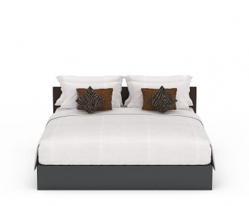 Modern Double Bed-ID:141644002