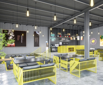工业风奶茶店-ID:460252053