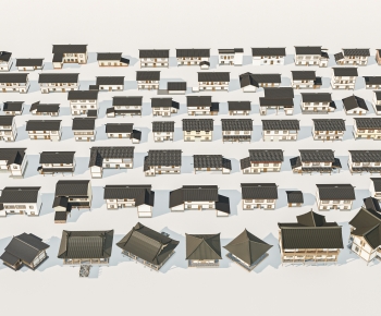 New Chinese Style Residential Building-ID:972413062