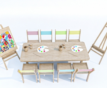 Modern Children's Table/chair-ID:408222918