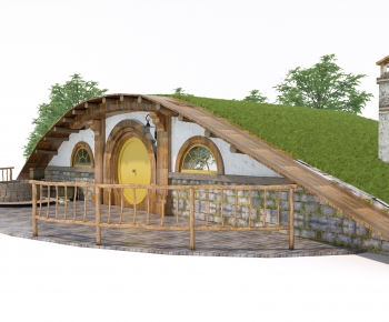 Modern Building Appearance-ID:109998947