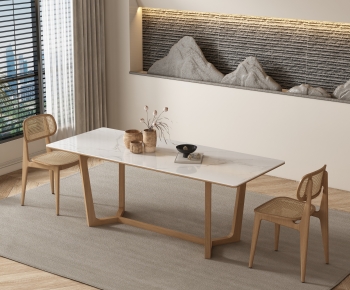 Modern Dining Table And Chairs-ID:520788912