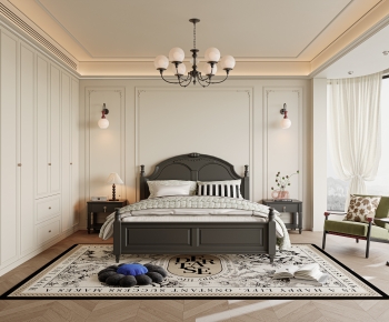 French Style Bedroom-ID:345521069