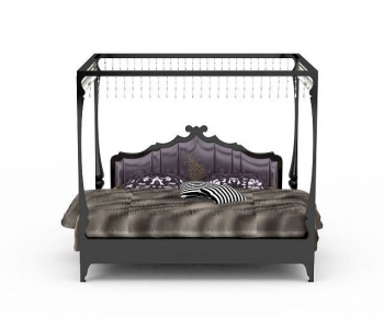 European Style Double Bed-ID:123146062