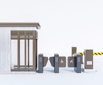 Modern Security Booth-ID:289597034