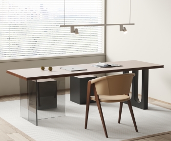 Modern Dining Table And Chairs-ID:629494912