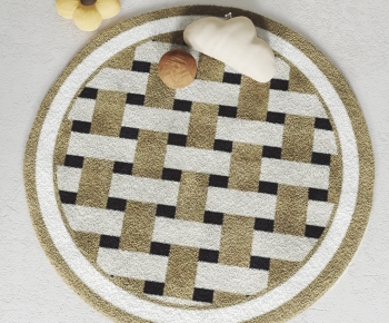 Modern Circular Carpet-ID:952167997