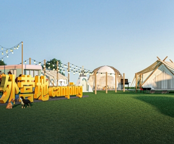 Modern Park Landscape-ID:896193036