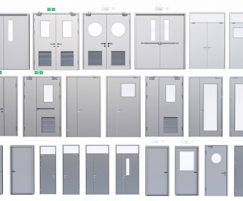 Modern Fire Door-ID:214576963