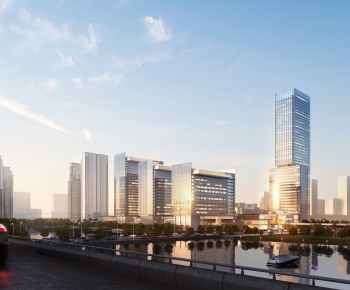 Modern Appearance Of Commercial Building-ID:790300419