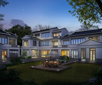 Modern Residential Building-ID:323920975