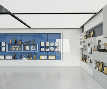 Modern Exhibition Hall-ID:385610107