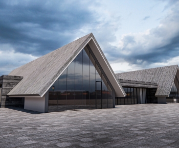 Modern Public Building-ID:161998995