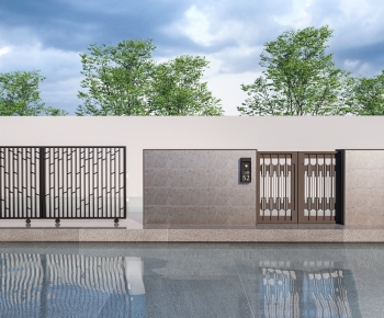 Modern Fence-ID:299786099