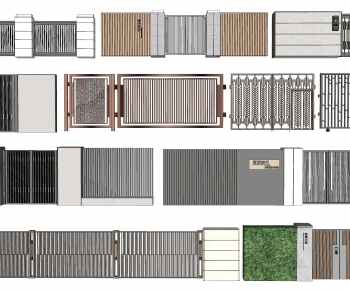 Modern Fence-ID:369591001