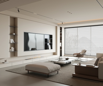 Modern A Living Room-ID:819298037