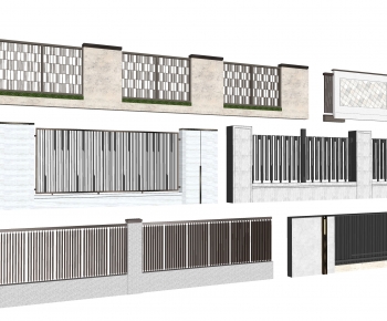 Modern Fence-ID:108940699