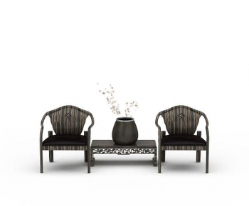 New Chinese Style Lounge Chair-ID:463392973