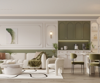 French Style A Living Room-ID:835618976