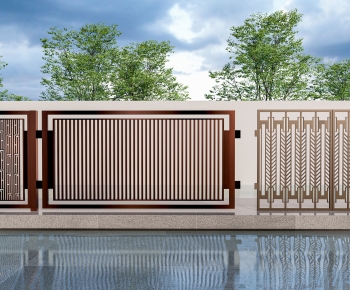 Modern Fence-ID:219052081