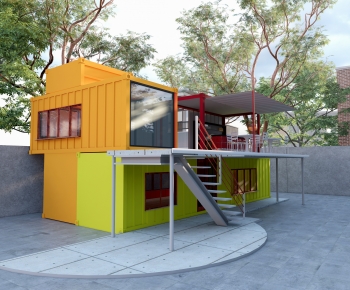 Modern Appearance Of Commercial Building-ID:850770952