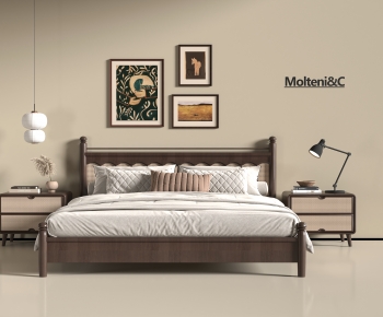 French Style Double Bed-ID:910806894