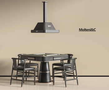 Modern Mahjong Tables And Chairs-ID:978529585