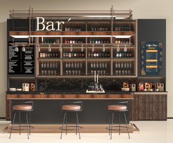 Modern Counter Bar-ID:108488089